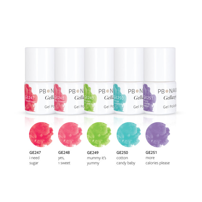 Zestaw lakierów hybrydowych Goody 5ml