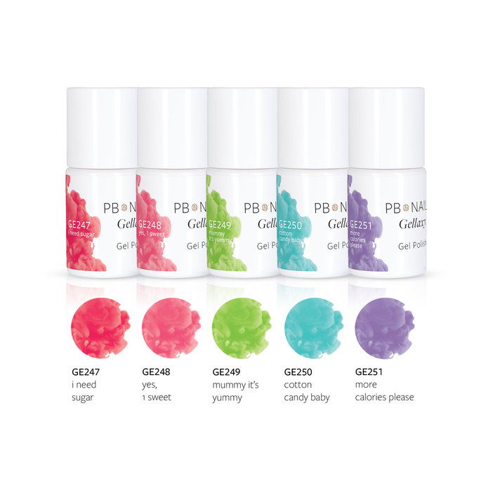 Zestaw lakierów hybrydowych Goody 10ml