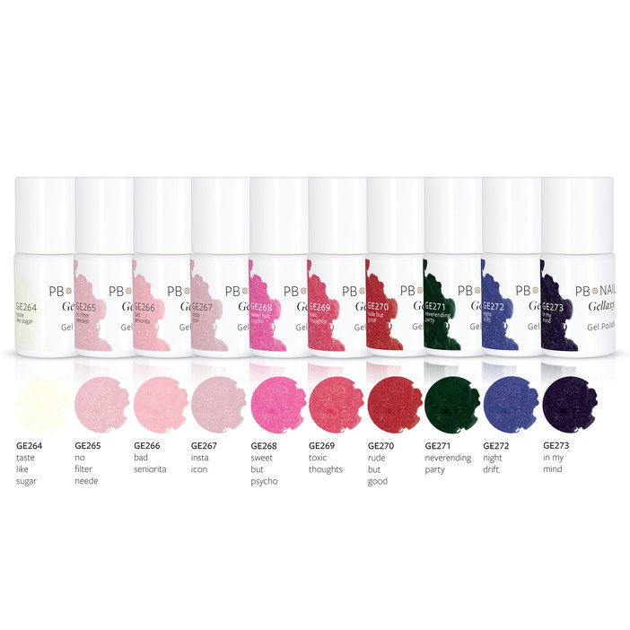 Zestaw lakierów hybrydowych Moonlight 10ml