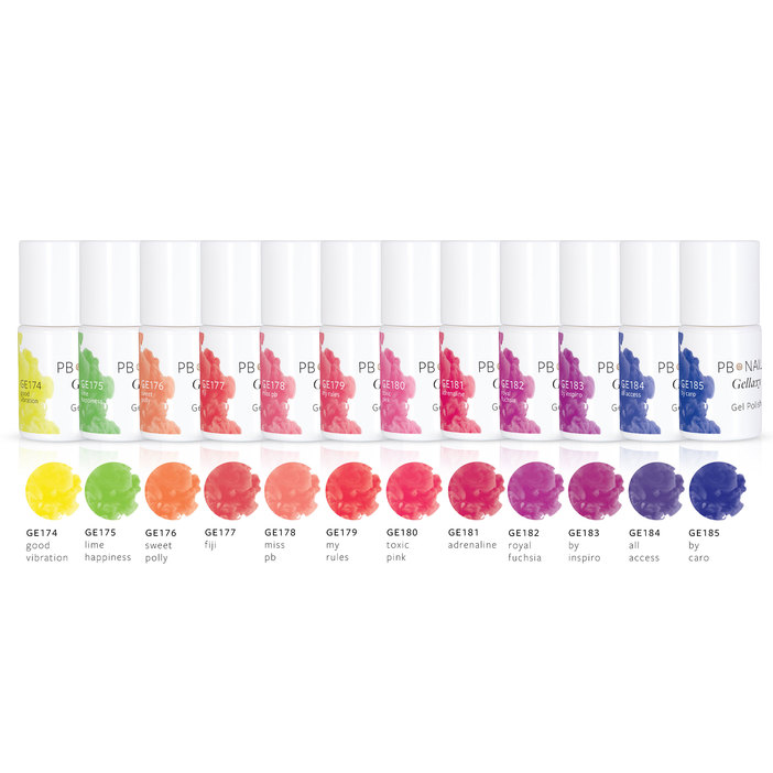 Zestaw lakierów hybrydowych Summer Fun 10ml