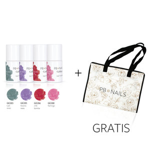 Zestaw lakierów hybrydowych Summer Goals 10ml +  torba gratis