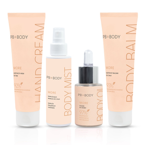 Zestaw kosmetyków do ciała PB Body MORE Set mały