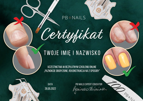 Rekonstrukcja paznokci obgryzionych i uszkodzonych